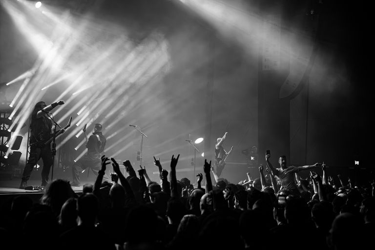 Trivium performing live at AEC Theatre in Adelaide